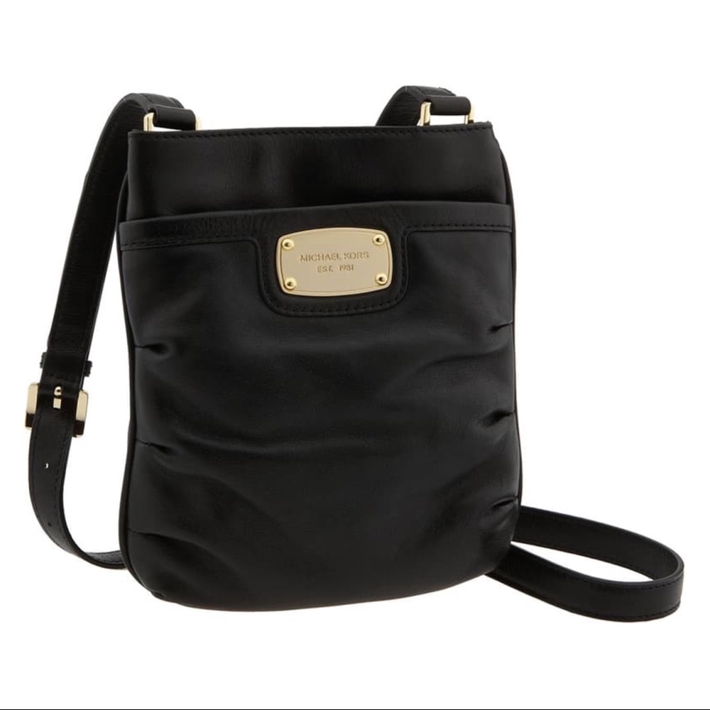 Michael Kors Black Gansevoort Crossbody Bag